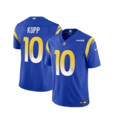 Men's Nike Los Angeles Rams #10 Cooper Kupp Royal 2023 F.U.S.E. Vapor Untouchable Limited Stitched Jersey