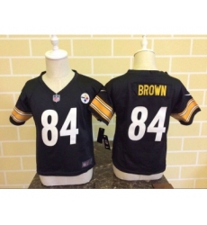 Toddler Pittsburgh Steelers #84 Antonio Brown Team Color NFL Nike Jersey