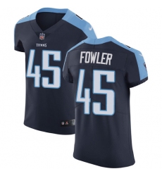 Men's Nike Tennessee Titans #45 Jalston Fowler Navy Blue Alternate Vapor Untouchable Elite Player NFL Jersey