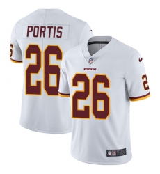 Youth Nike Washington Redskins #26 Clinton Portis White Vapor Untouchable Limited Player NFL Jersey