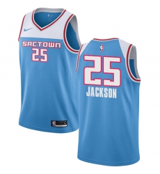 Women's Nike Sacramento Kings #25 Justin Jackson Swingman Blue NBA Jersey - 2018 19 City Edition