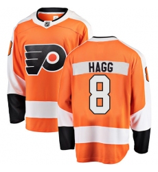 Youth Philadelphia Flyers #8 Robert Hagg Fanatics Branded Orange Home Breakaway NHL Jersey