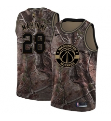 Men's Nike Washington Wizards #28 Ian Mahinmi Swingman Camo Realtree Collection NBA Jersey