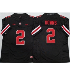 Men's Ohio State Buckeyes #2 Caleb Downs Black 2025 F.U.S.E. Limited Stitched Jersey
