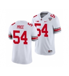 Men's Ohio State Buckeyes Billy Price 2021 Sugar Bowl White Football Jersey