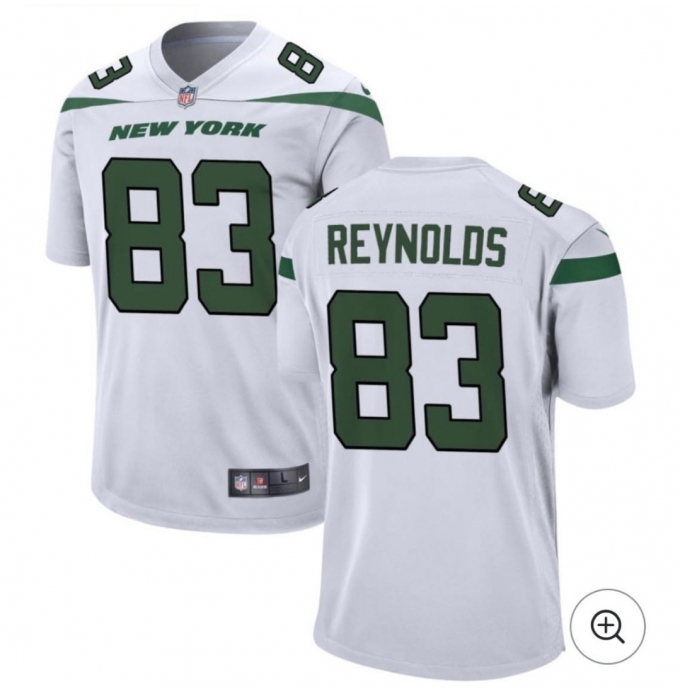 Men's New York Jets #83 Josh Reynolds White Vapor Untouchable Limited Football Stitched Jersey