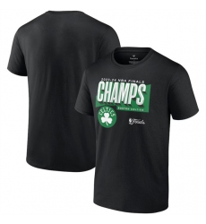 Men's Boston Celtics Black 2024 Finals Champions Pick & Roll Defense T-Shirt