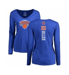 Basketball Women's New York Knicks #30 Julius Randle Ash Backer T-Shirt