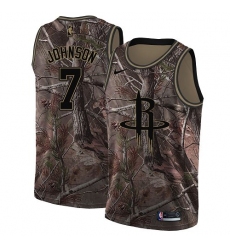 Youth Nike Houston Rockets #7 Joe Johnson Swingman Camo Realtree Collection NBA Jersey