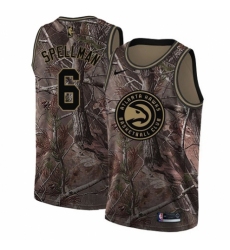 Youth Nike Atlanta Hawks #6 Omari Spellman Swingman Camo Realtree Collection NBA Jersey