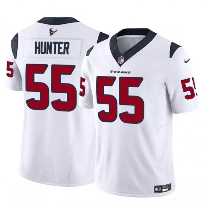 Men's Houston Texans #55 Danielle Hunter White 2024 F.U.S.E Vapor Untouchable Limited Football Stitched Jersey