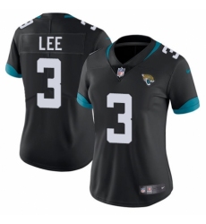 Women's Nike Jacksonville Jaguars #3 Tanner Lee Teal Green Team Color Vapor Untouchable Limited Player NFL Jersey