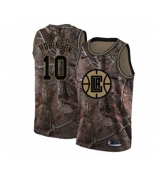 Men's Nike Los Angeles Clippers #10 Jerome Robinson Swingman Camo Realtree Collection NBA Jersey
