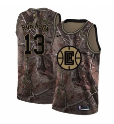 Youth Nike Los Angeles Clippers #13 Jerome Robinson Swingman Camo Realtree Collection NBA Jersey