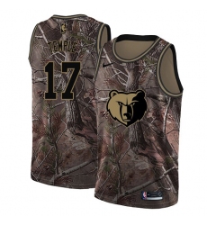 Women's Nike Memphis Grizzlies #17 Garrett Temple Swingman Camo Realtree Collection NBA Jersey