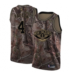 Youth Nike New Orleans Pelicans #4 Elfrid Payton Swingman Camo Realtree Collection NBA Jersey