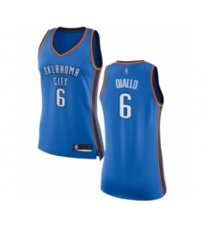 Women's Oklahoma City Thunder #6 Hamidou Diallo Swingman Royal Blue Basketball Jersey - Icon Edition