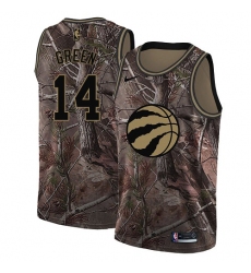 Women's Nike Toronto Raptors #14 Danny Green Swingman Camo Realtree Collection NBA Jersey