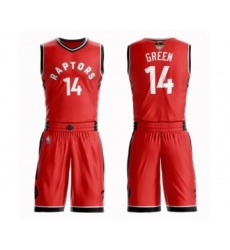 Youth Toronto Raptors #14 Danny Green Swingman Red 2019 Basketball Finals Bound Suit Jersey - Icon Edition