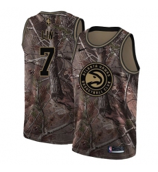 Men's Nike Atlanta Hawks #7 Jeremy Lin Swingman Camo Realtree Collection NBA Jersey