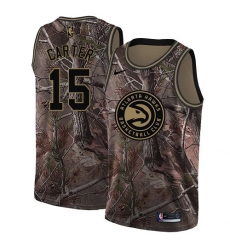 Youth Nike Atlanta Hawks #15 Vince Carter Swingman Camo Realtree Collection NBA Jersey