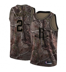 Women's Nike Houston Rockets #2 Brandon Knight Swingman Camo Realtree Collection NBA Jersey