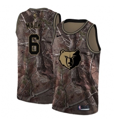 Women's Nike Memphis Grizzlies #6 Shelvin Mack Swingman Camo Realtree Collection NBA Jersey