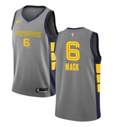 Youth Nike Memphis Grizzlies #6 Shelvin Mack Swingman Gray NBA Jersey - City Edition