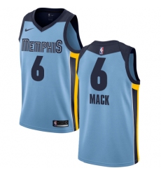 Youth Nike Memphis Grizzlies #6 Shelvin Mack Swingman Light Blue NBA Jersey Statement Edition