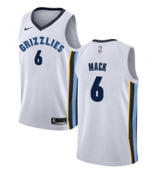 Youth Nike Memphis Grizzlies #6 Shelvin Mack Swingman White NBA Jersey - Association Edition