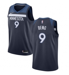 Youth Nike Minnesota Timberwolves #9 Luol Deng Swingman Navy Blue NBA Jersey - Icon Edition