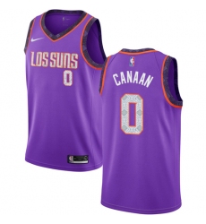 Women's Nike Phoenix Suns #0 Isaiah Canaan Swingman Purple NBA Jersey - 2018 19 City Edition