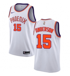 Women's Nike Phoenix Suns #15 Ryan Anderson Swingman White NBA Jersey - Association Edition