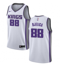 Women's Nike Sacramento Kings #88 Nemanja Bjelica Swingman White NBA Jersey - Association Edition