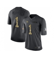 Youth Arizona Cardinals #1 Kyler Murray Limited Black Rush Vapor Untouchable Football Jersey