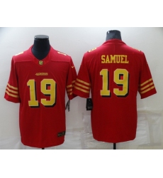 Men's San Francisco 49ers #19 Deebo Samuel Nike Red-Gold Limited Jersey