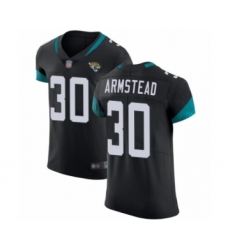 Men's Jacksonville Jaguars #30 Ryquell Armstead Black Team Color Vapor Untouchable Elite Player Football Jersey