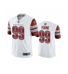 Men's Washington Commanders #99 Chase Young White Vapor Untouchable Stitched Football Jersey
