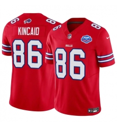 Men's Buffalo Bills #86 Dalton Kincaid Red 2025 F.U.S.E. With Farewell Vapor Untouchable Limited Football Stitched Jersey