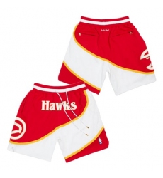 Men's Atlanta Hawks Red Shorts (Run Smaller)