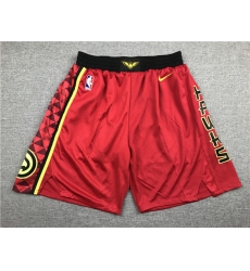 Men's Atlanta Hawks Retro Red Shorts (Run Smaller)
