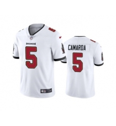 Men's Tampa Bay Buccaneers #5 Jake Camarda White Vapor Untouchable Limited Stitched Jersey