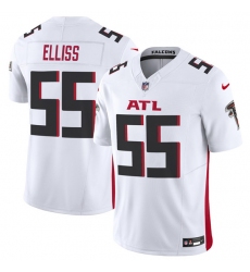 Men's Atlanta Falcons #55 Kaden Elliss White 2025 F.U.S.E. Vapor Untouchable Limited Football Stitched Jersey