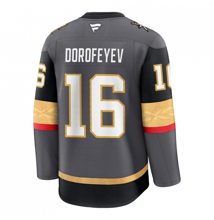 Men's Vegas Golden Knights #16 Pavel Dorofeyev Gray Authentic Jersey