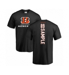 Football Cincinnati Bengals #89 Drew Sample Black Backer T-Shirt
