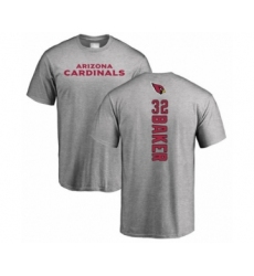Football Arizona Cardinals #32 Budda Baker Ash Backer T-Shirt