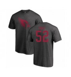 Football Arizona Cardinals #52 Mason Cole Ash One Color T-Shirt