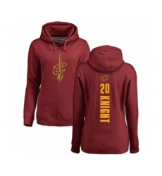 Basketball Women's Golden State Warriors #3 Jordan Poole Ash Backer Pullover Hoodie