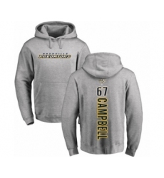 Hockey Nashville Predators #67 Alexander Campbell Ash Backer Pullover Hoodie