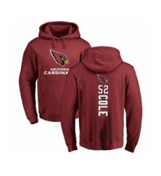 Football Arizona Cardinals #52 Mason Cole Maroon Backer Pullover Hoodie